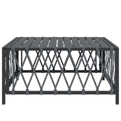 Table de jardin anthracite