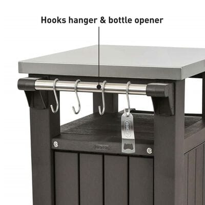 Table de jardin barbecu