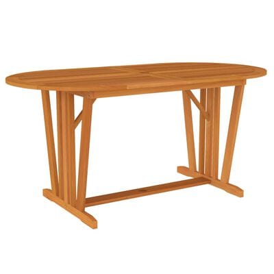 Table de jardin bois massif