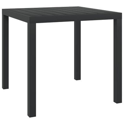 Table de jardin en aluminium