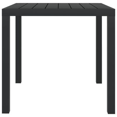 Table de jardin en aluminium