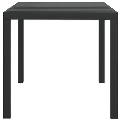 Table de jardin en aluminium