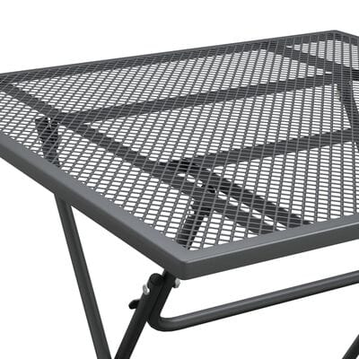 Table de jardin gris anthracite