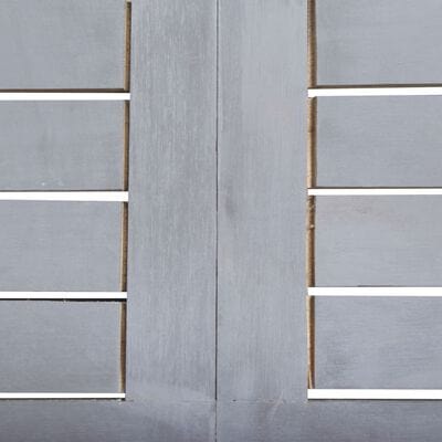 Table de jardin grise