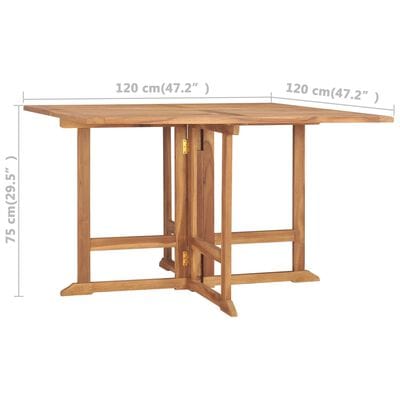 Table de jardin pliante 4 personnes