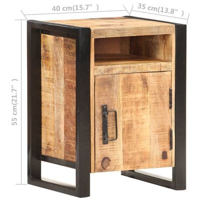 Table de nuit en bois