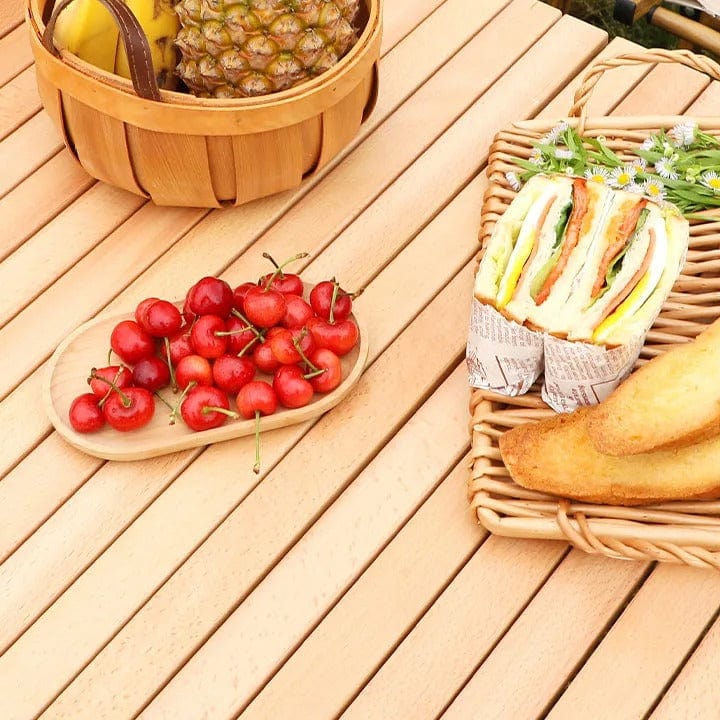 Table en bois exterieur