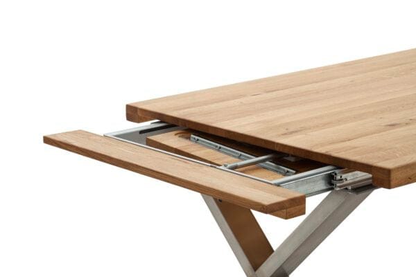 Table en chêne avec extension