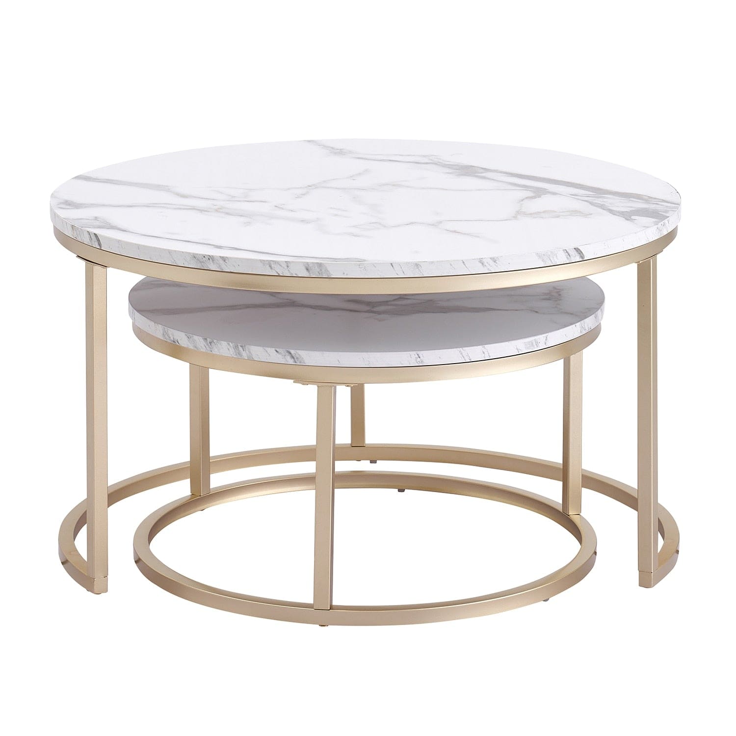 Table gigogne marbre