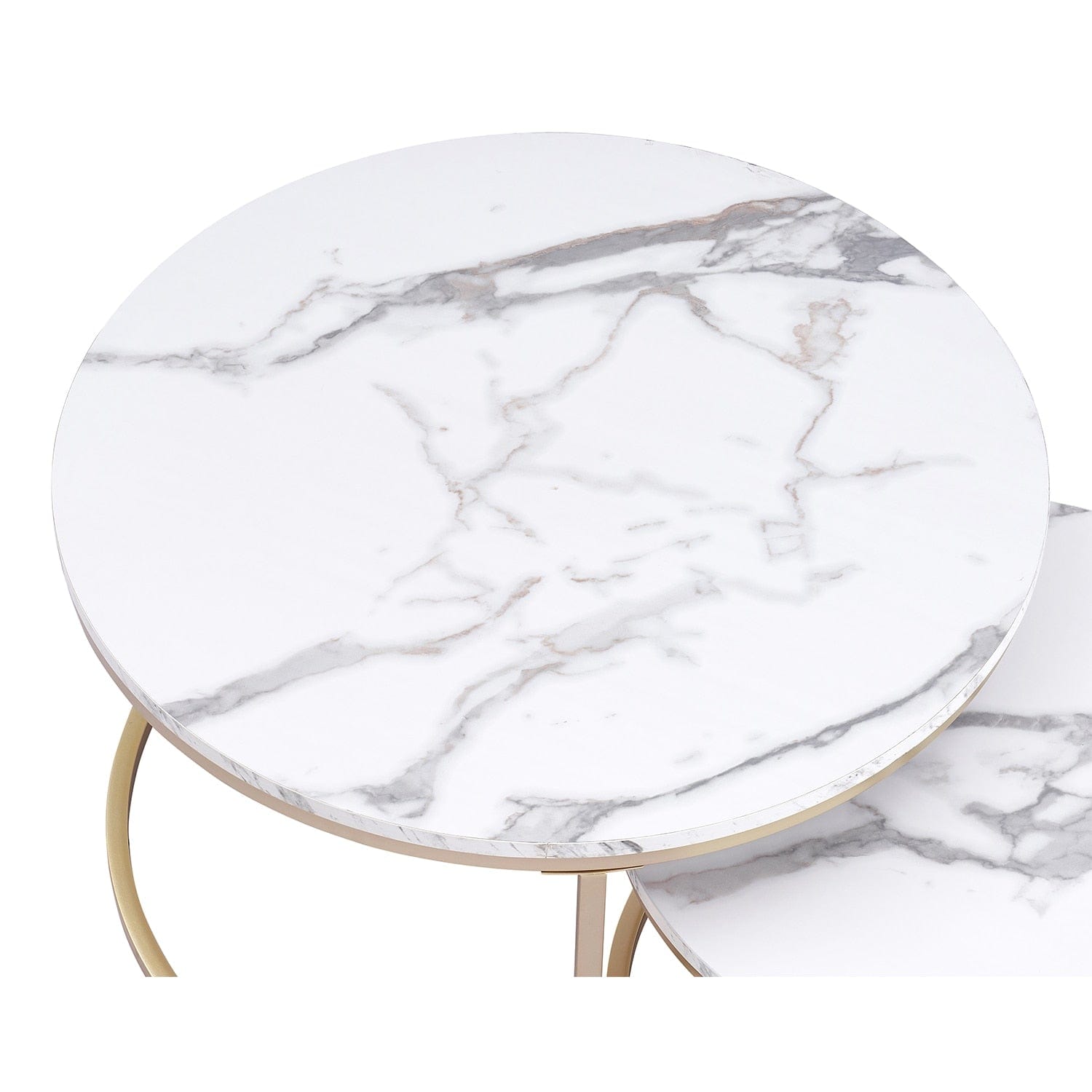 Table gigogne marbre