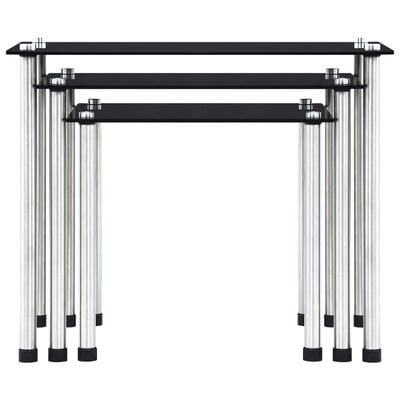 Table gigogne verre trempé