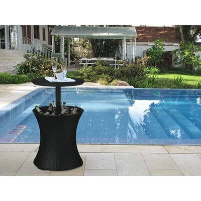 Table jardin glacière