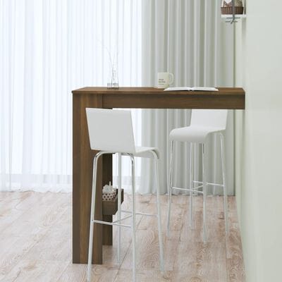 Table murale en bois