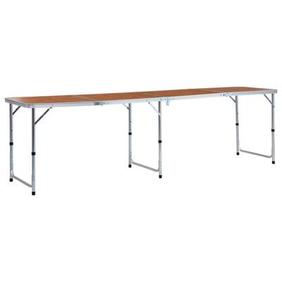 Table pliante de camping