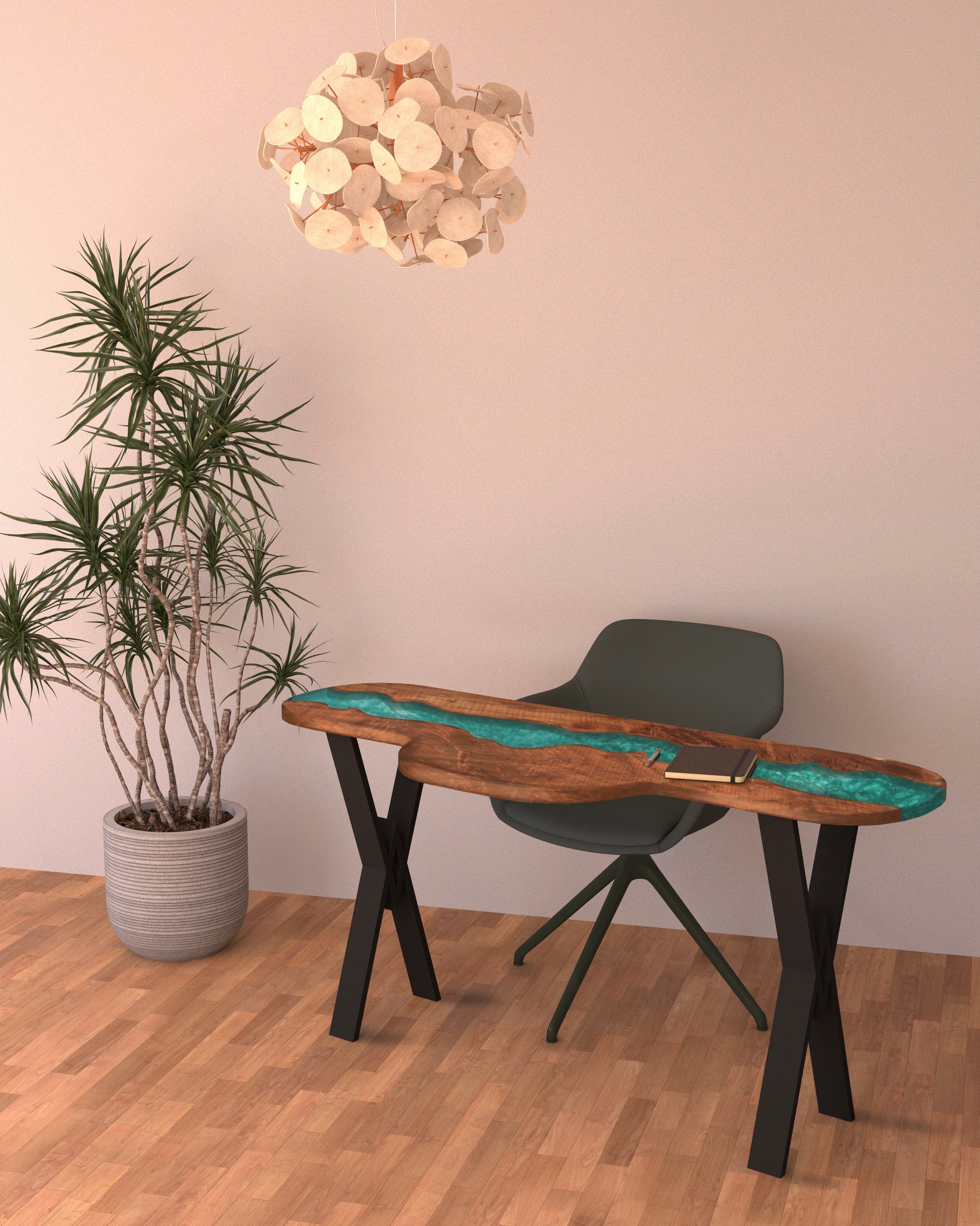 Table Rivière Époxy (Thierry Page)