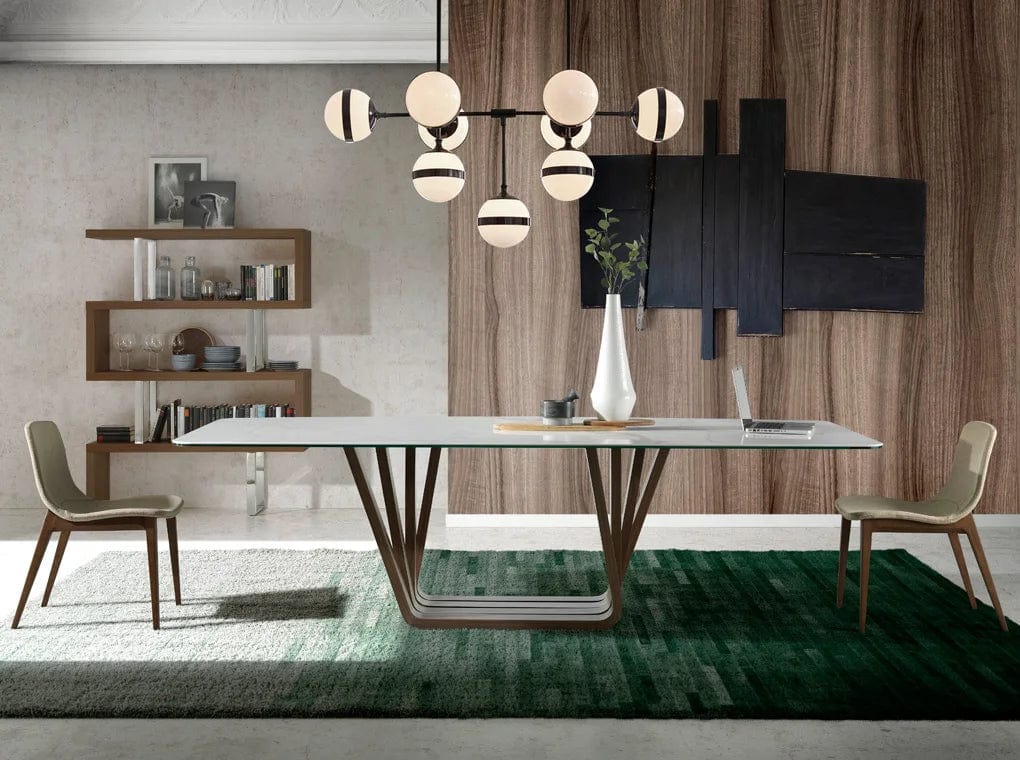 Table salle a manger blanche