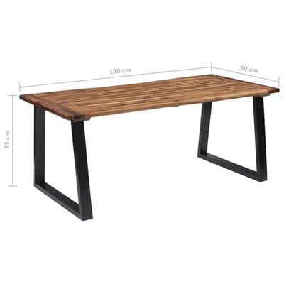 Table salle a manger en bois