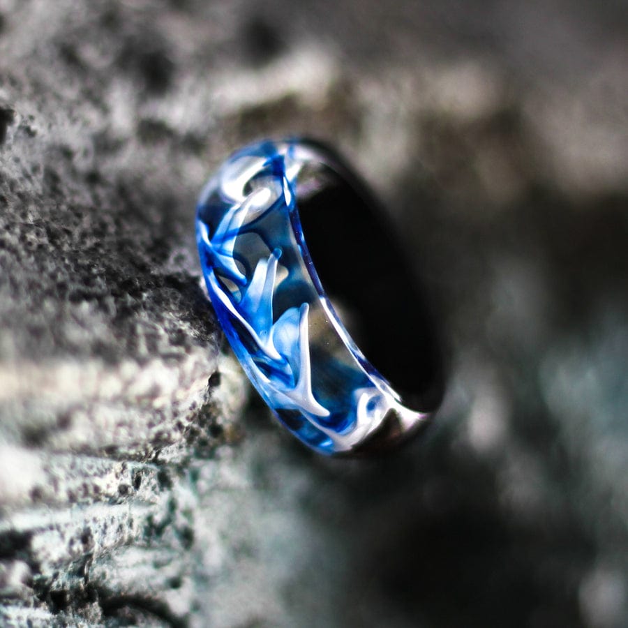 Anneau en résine / Neptune