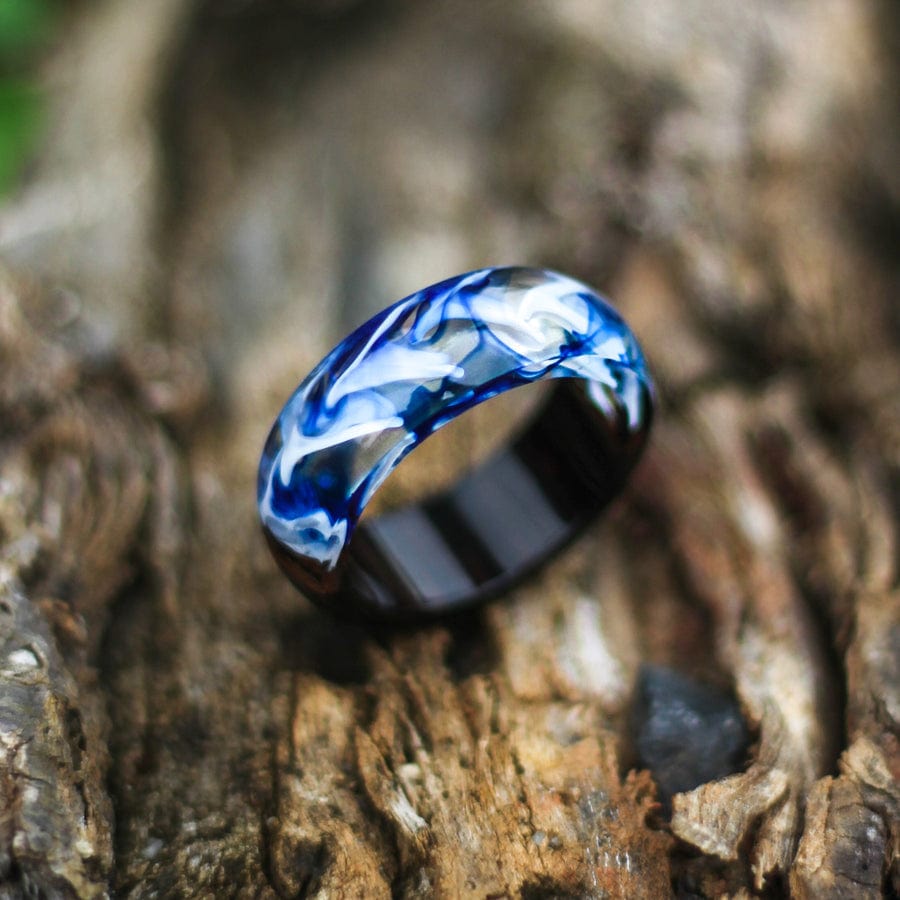 Anneau en résine / Neptune