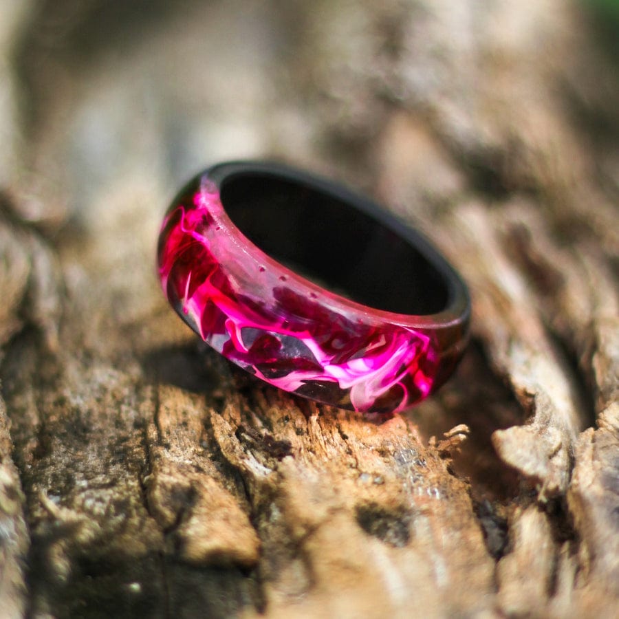 Anneau en résine / Neptune