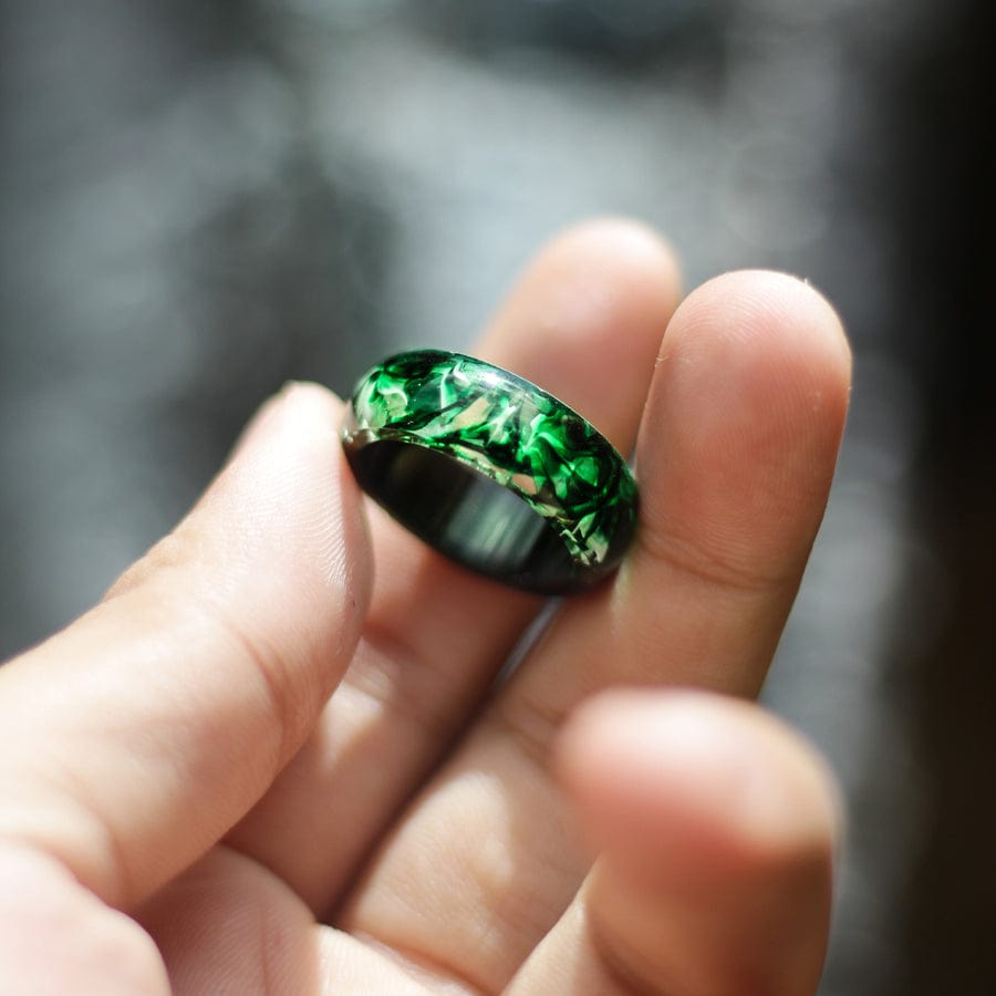 Anneau en résine / Neptune