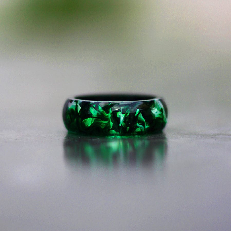 Anneau en résine / Neptune