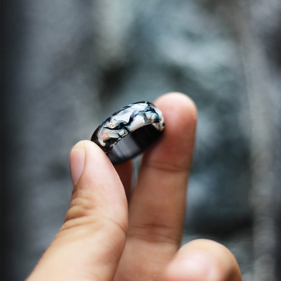 Anneau en résine / Neptune