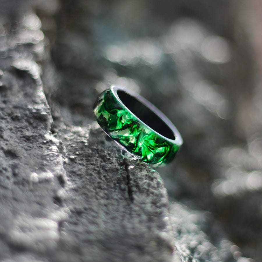 Anneau en résine / Neptune