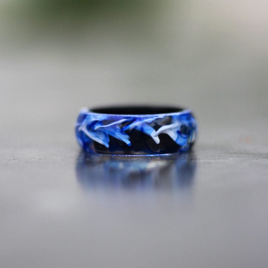 Anneau en résine / Neptune