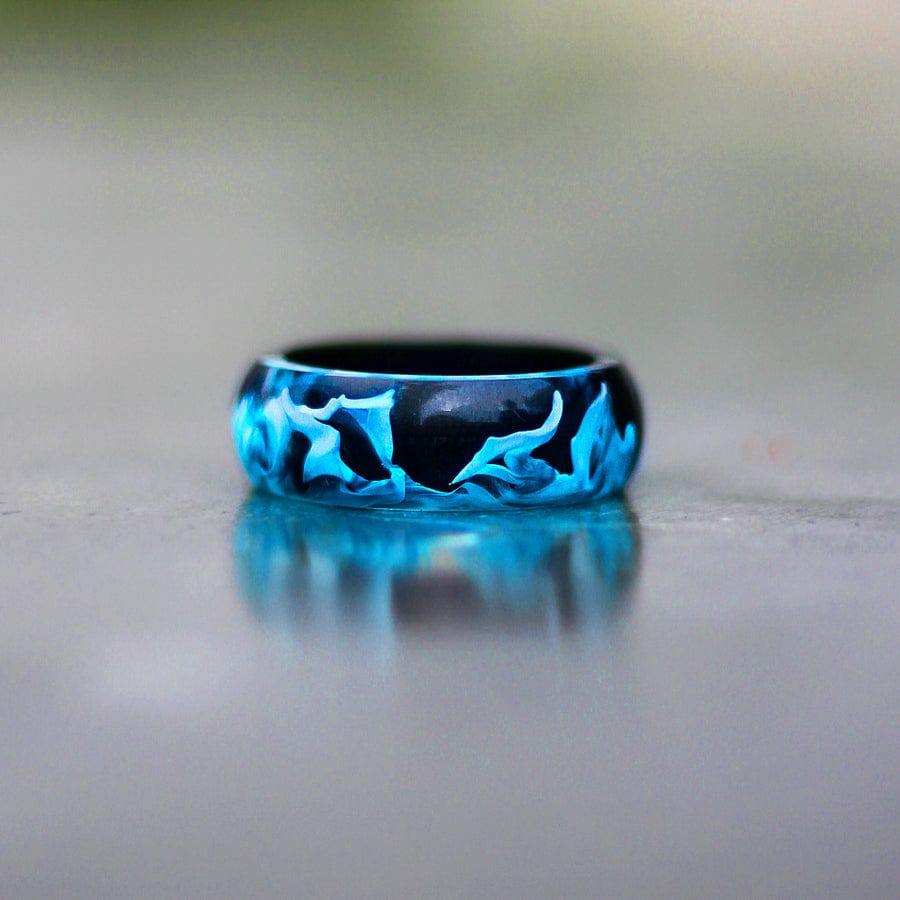 Anneau en résine / Neptune