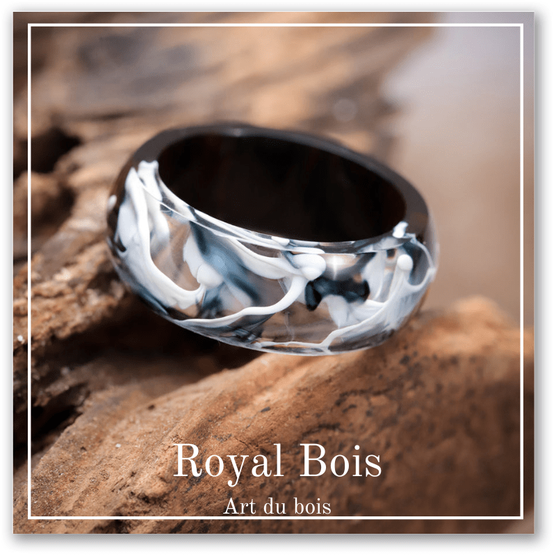 Anneau en résine / Neptune