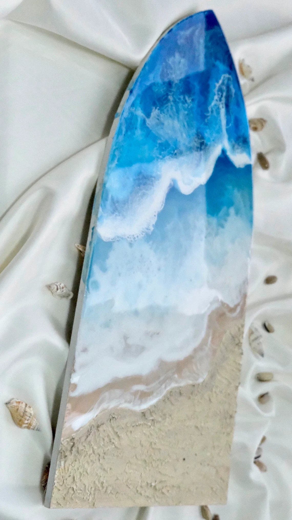 Art de la planche de surf en résine