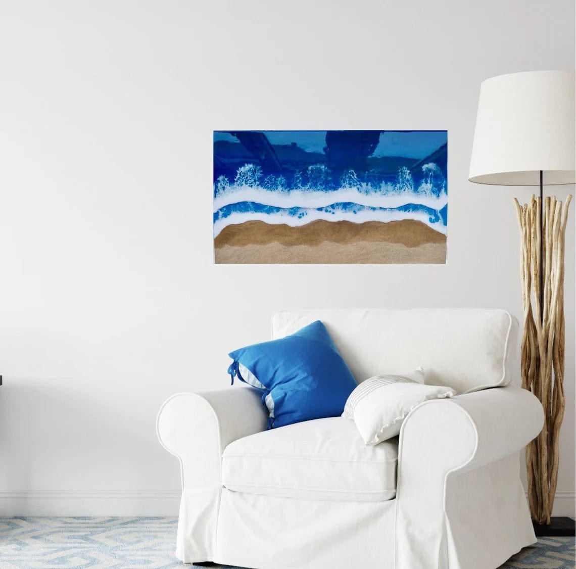 Art mural décor côtier