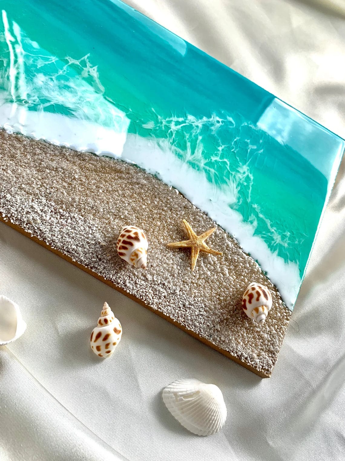 Art mural océan époxy