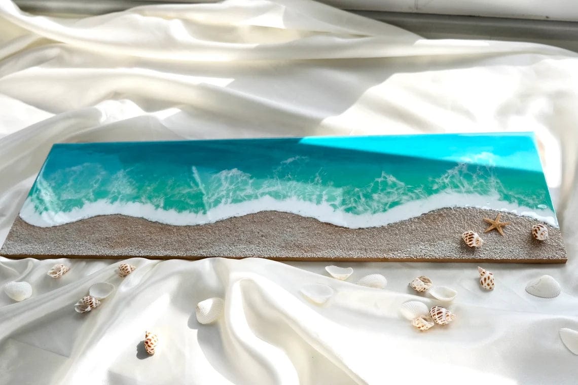 Art mural océan époxy