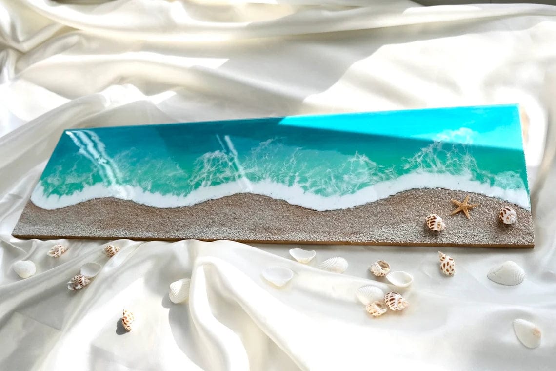 Art mural océan époxy