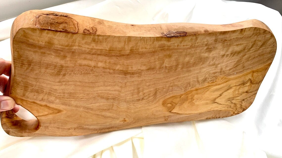 Assiette apéritive en bois