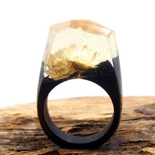 Bague nature brillante