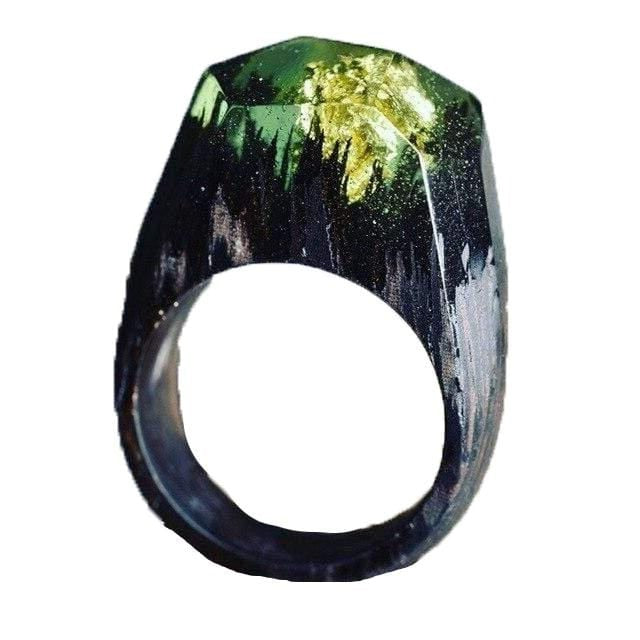 Bague nature vert