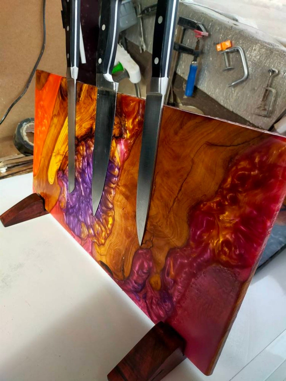 Bloc à couteaux magnétique