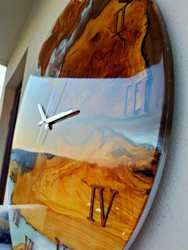 Horloge en bois