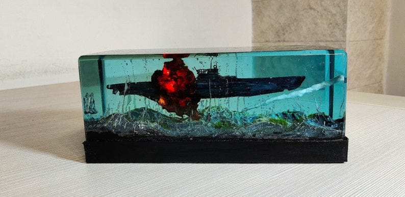 La miniature du sous-marin, l'art pour les amateurs d'armement de la marine militaire