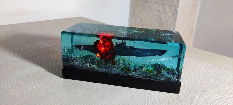 La miniature du sous-marin, l'art pour les amateurs d'armement de la marine militaire