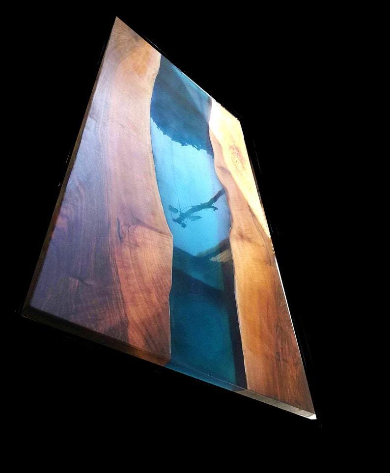 Longue table rivière