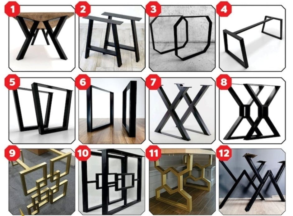 Longue table rivière