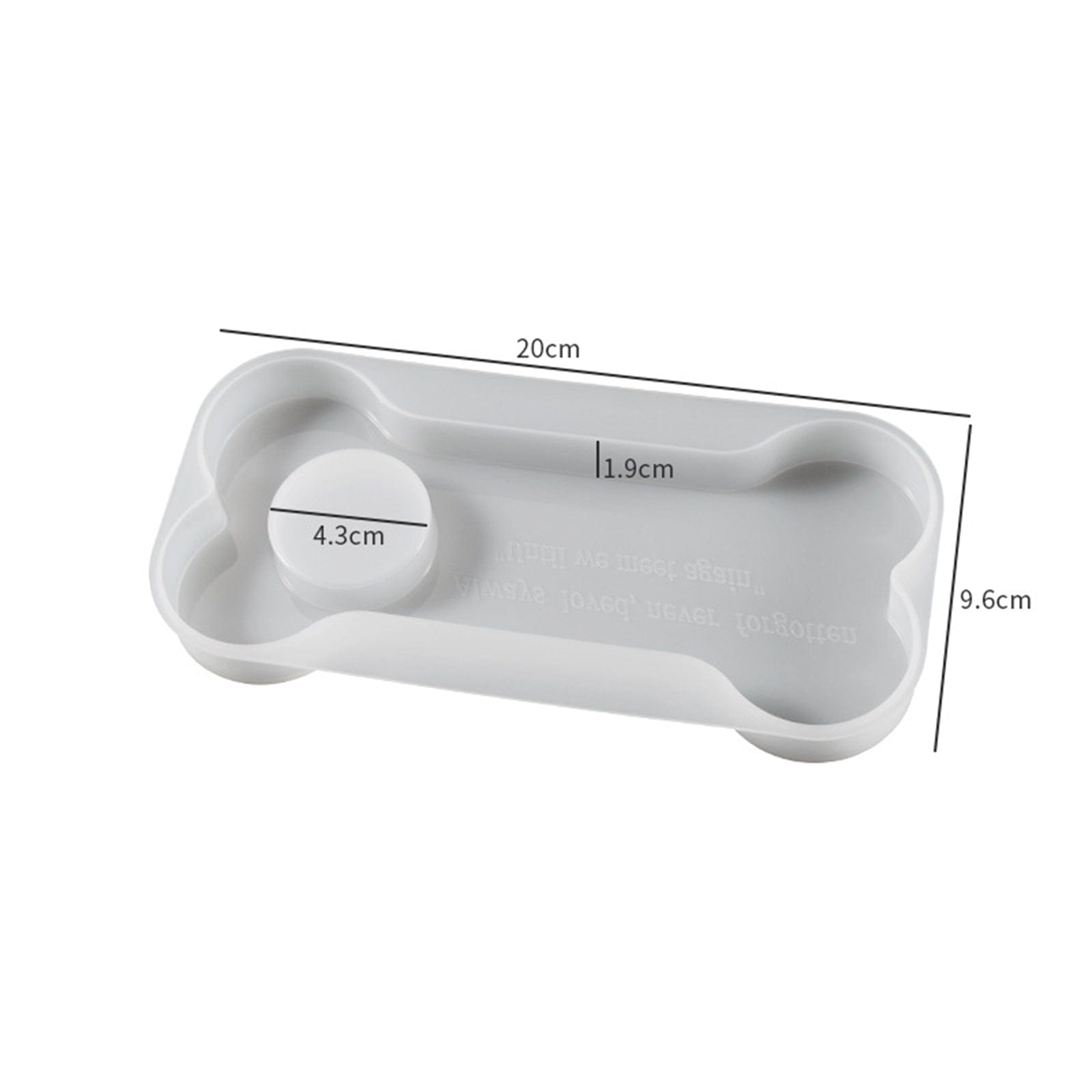 Moule époxy os de chien