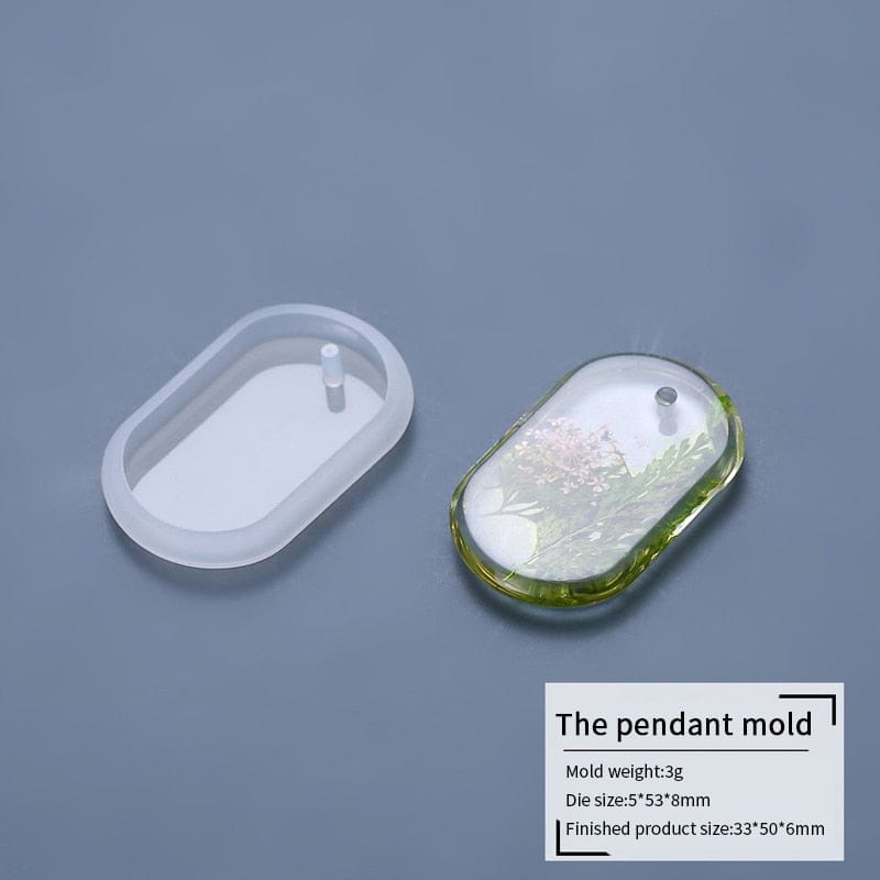 Moule époxy pendentif
