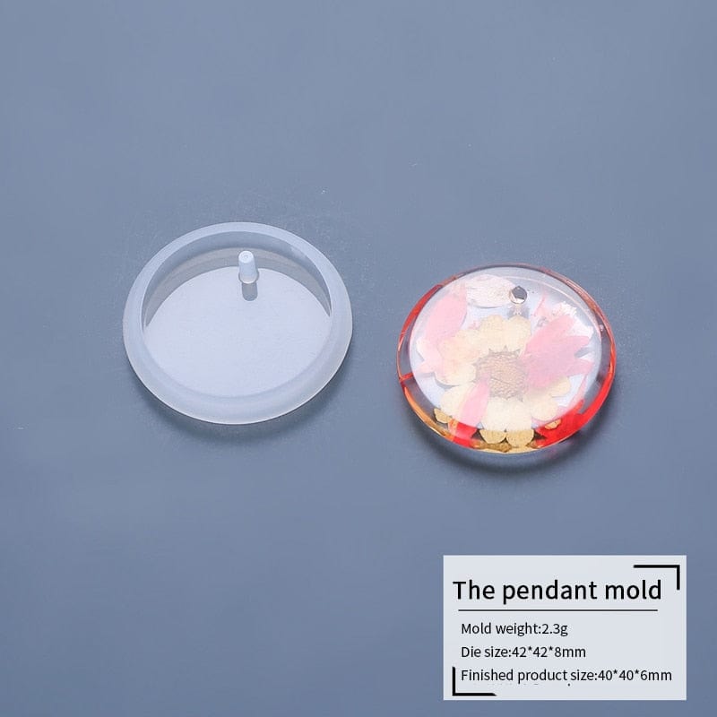 Moule époxy pendentif