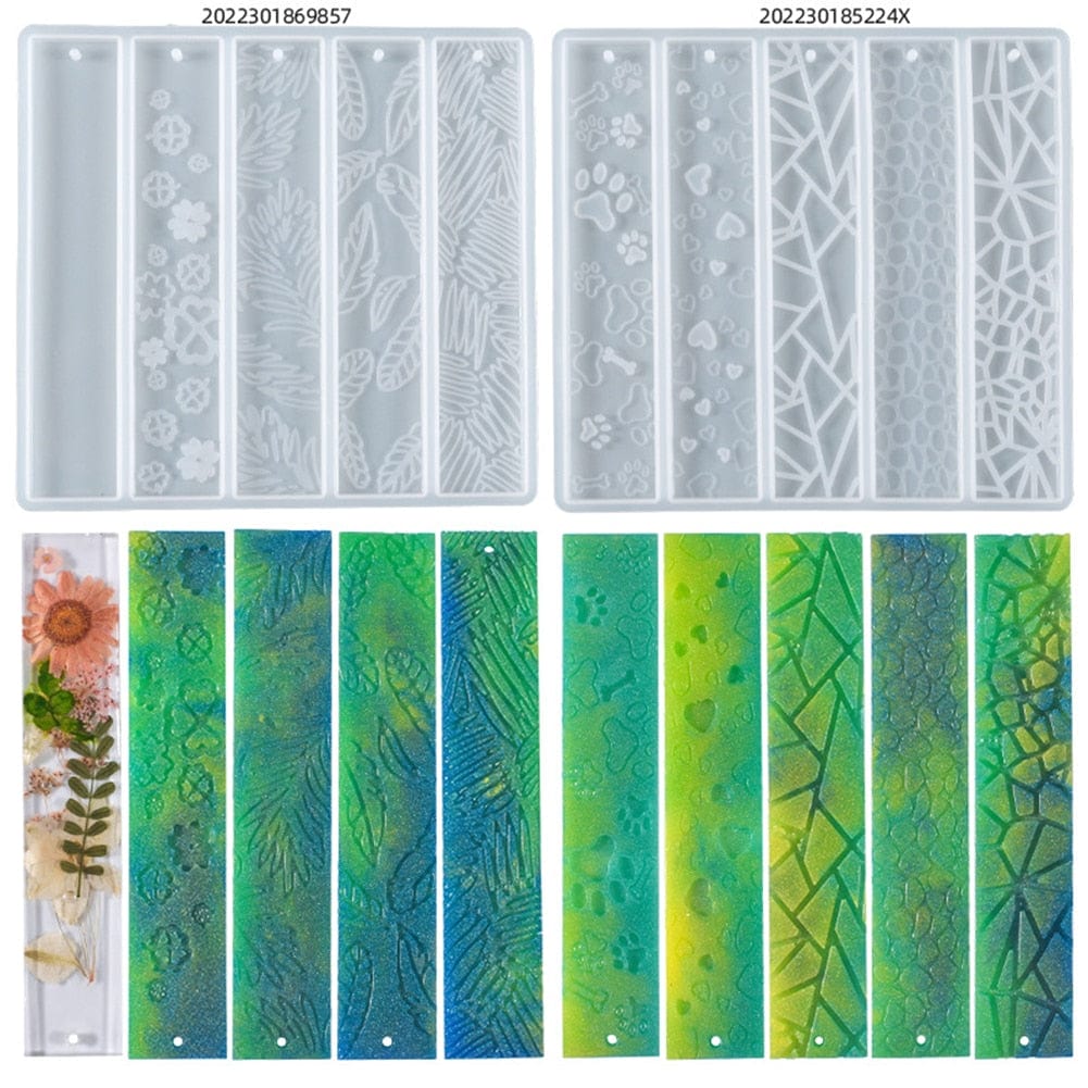 Moule marque page resine