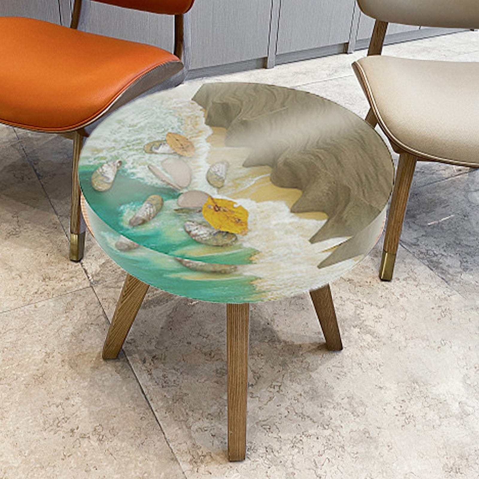Moule résine epoxy - table ronde